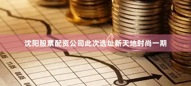 沈阳股票配资公司此次选址新天地时尚一期